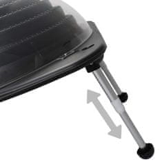 Vidaxl Solarni grijač za bazen 75 x 75 x 36 cm HDPE aluminijski