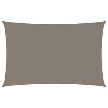 Vidaxl Jedro protiv sunca od tkanine pravokutno 4 x 7 m smeđe-sivo