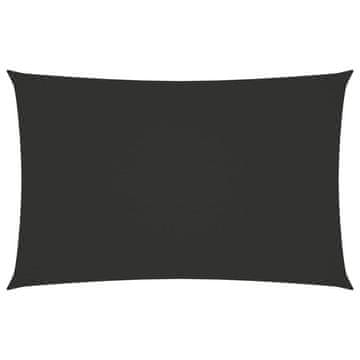 Vidaxl Jedro protiv sunca od tkanine Oxford pravokutno 4x7 m antracit