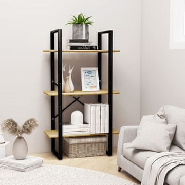 Vidaxl Polica, 60x30x105 cm, Masivno borovo drvo