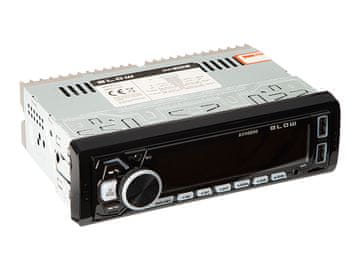 Blow 12V 1DIN RGB auto radio 4x45W MP3 2x USB Bluetooth aplikacija