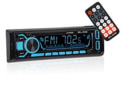 Blow 12V 1DIN RGB auto radio 4x45W MP3 2x USB Bluetooth aplikacija