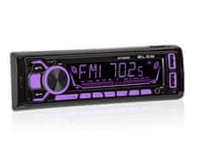 Blow 12V 1DIN RGB auto radio 4x45W MP3 2x USB Bluetooth aplikacija