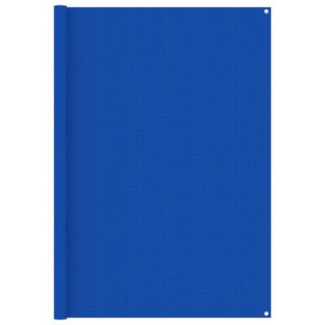Vidaxl Tepih za šator 200 x 200 cm plavi HDPE