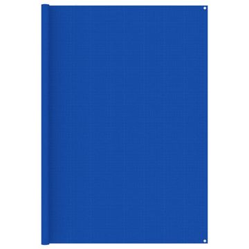 Vidaxl Tepih za šator 250 x 600 cm plavi HDPE