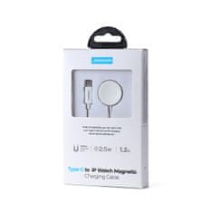 Joyroom Magnetic bežični punjač za Apple Watch USB-C 2.5W, bijela