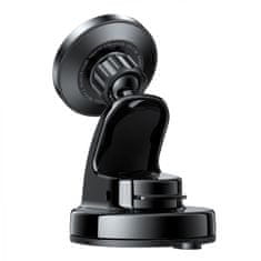 Joyroom Magnetic držač mobitela za auto, Qi punjač 15W, crno