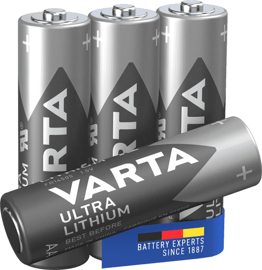 Varta baterija Ultra Lithium 4 AA 6106301404, 4 komada