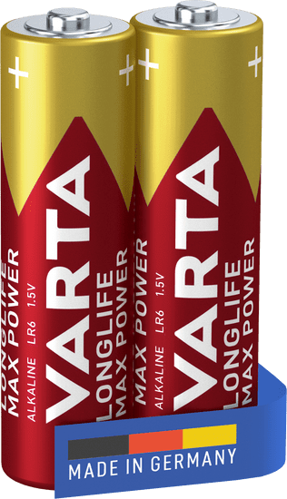 Varta baterije Longlife Max Power 2 AA 4706101412, 2 komada