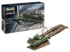 Revell Churchill A.V.R.E. maketa, pionirski tenk, 87/1