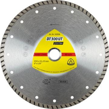 KLINGSPOR TURBO DIJAMANTNI NOŽ 230 mm x 2,5 mm x 22,2 mm EXTRA DT300UT, BETON