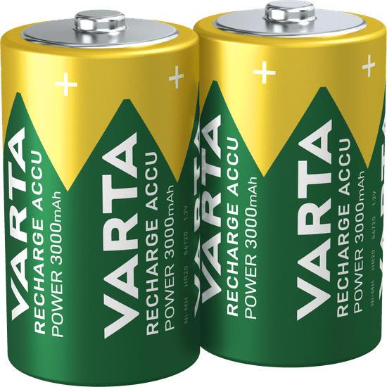 Varta punjiva baterija Power 2 D 3000 mAh R2U 56720101402, 2 komada