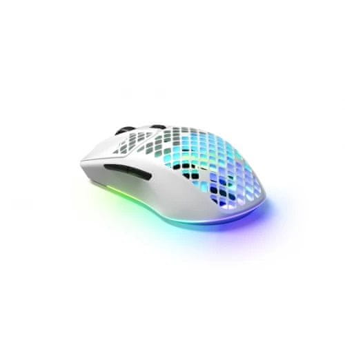 SteelSeries Aerox 3 bežični Gaming miš, bijela (62608)