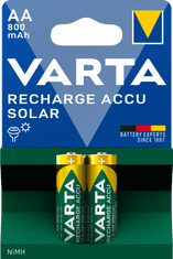 Varta punjive baterije Solar 2 AA 800 mAh 56736101402, 2 komada