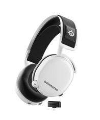 SteelSeries Arctis 7+ slušalice, bijele (61461)