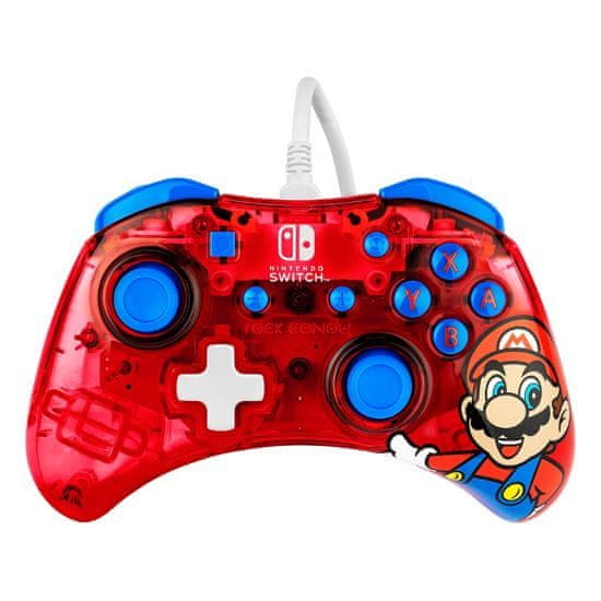 PDP Nintendo Switch Rock Candy Mini controller, žični, Mario