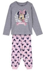 Disney pidžama za djevojčice Minnie Mouse, siva, 116 (2900000362)