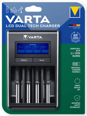 Varta punjač LCD Dual Tech Charger empty R2U 57676101401, bez baterija