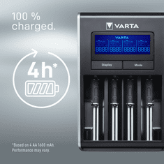 Varta punjač LCD Dual Tech Charger empty R2U 57676101401, bez baterija