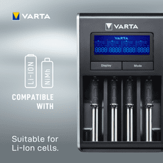 Varta punjač LCD Dual Tech Charger empty R2U 57676101401, bez baterija