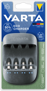 Varta punjač baterija Eco Charger empty 57680101401, bez baterija