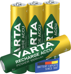 Varta Power Power 4 AAA 1000 mAh R2U punjiva baterija 5703301404, 4 komada