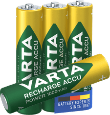 Varta Punjive baterije Accu Power AAA, 1000 mAh, 4 komada (5703301404)