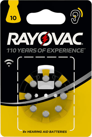 Varta Rayovac HAB 10 (8 pack) baterije za slušni aparat 4610745418, 8 komada