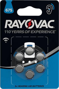 Varta Rayovac 675 (6 pack) baterije za slušni aparat 4600745416, 6 komada
