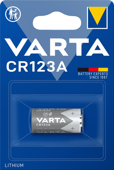 Varta Photo Lithium baterija CR123A 6205301401