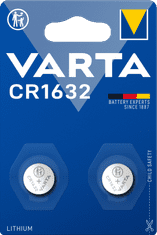 Varta CR 1632 2pack litijeva baterija, 2 komada (6632101402)