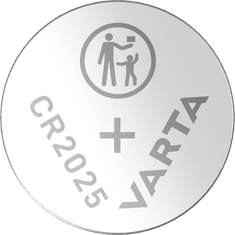 Varta CR 2025 2pack litijeva baterija, 2 komada (6025101402)