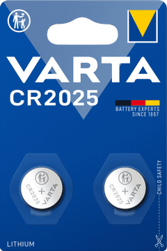 Varta CR 2025 2pack litijeva baterija, 2 komada (6025101402)