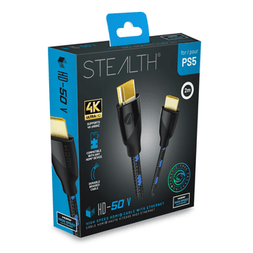 4gamers Stealth HD-50 V PS5 HDMI kabel, 2 m