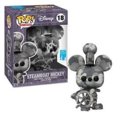 Funko Pop! Artist Series: Mickey figura, Steamboat Mickey #18