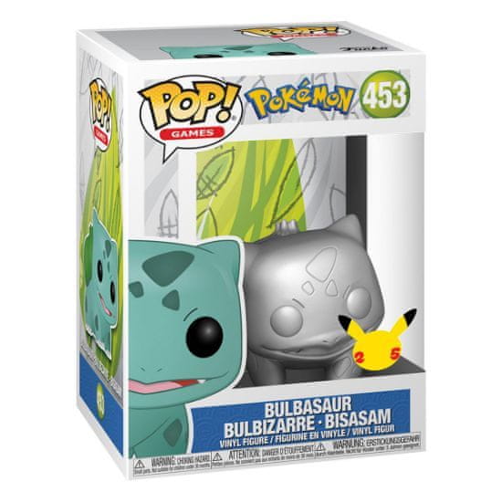 Funko Pop! Games: Pokemon figura, Bulbasaur #453