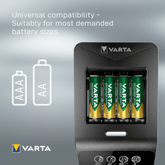 Varta LCD Ultra Fast Charger+ punjač za baterije (57685101441)