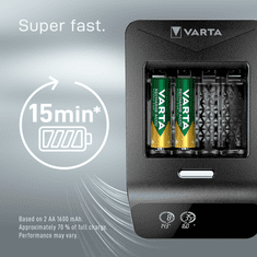 Varta LCD Ultra Fast Charger+ punjač za baterije (57685101441)