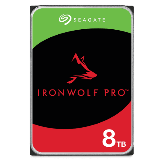 Seagate Ironwolf Pro tvrdi disk (HDD), 8,89 cm (3,5), 7200 rpm, 8 TB (ST8000NE001)