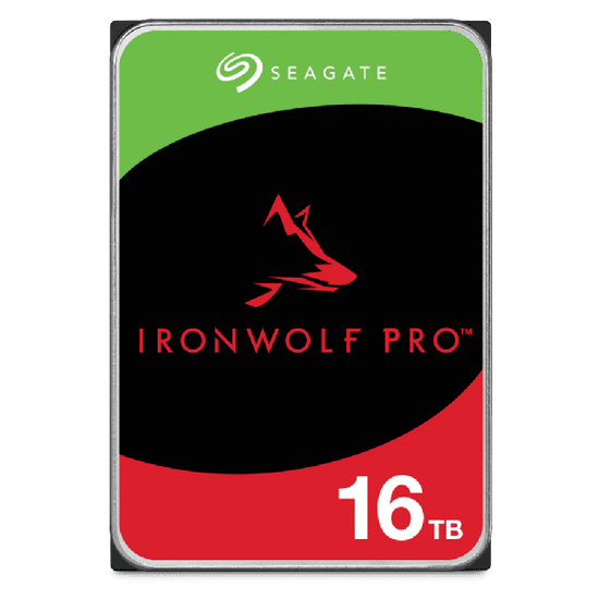 Seagate Ironwolf Pro tvrdi disk (HDD), 8,89 cm (3,5), 7200 rpm, 16 TB (ST16000NE000)