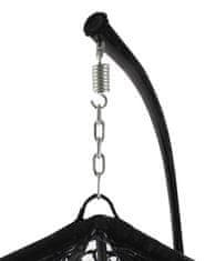 Aga Viseća stolica ORTA MR4202B-R Crna/Crvena
