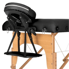 KLARFIT MT 500 stol za masažu, crni