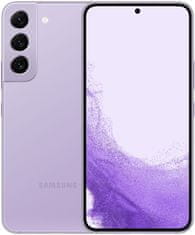 Samsung Galaxy S22 pametni telefon, 8GB/256GB, ljubičasta (SM-S901BLVGEUE)