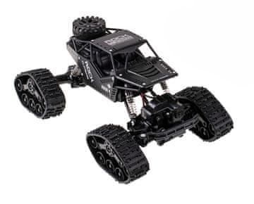 Luniks RC Rock Crawler 4x4 Auto na daljinsko upravljanje LHC012 2 u 1 Automobil Crne boje