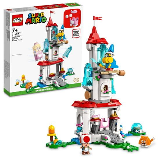 LEGO Super Mario 71407 Mačka Peach i ledeni toranj - set za proširenje