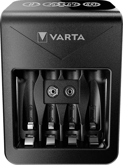 Varta LCD Plug Charger + punjač za baterije (57687101441)