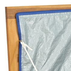 Vidaxl Vrtna kutija 175 x 50 x 55 cm od masivne tikovine