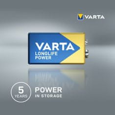 Varta Longlife Power 1 9V baterija (4922121411)