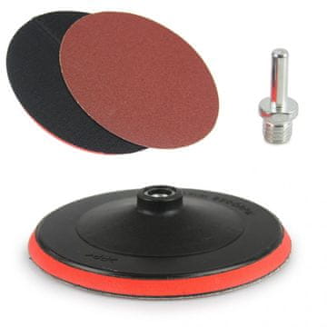 MAR-POL Brusna ploča M14 180 mm za kutne brusilice + adapter