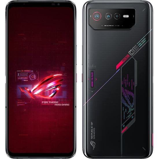 ASUS ROG Phone 6 pametni telefon, 5G, 16GB/256GB, crn